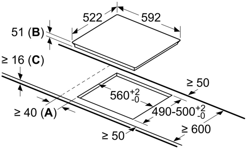 Индукционная варочная панель Bosch PVQ651FC5E