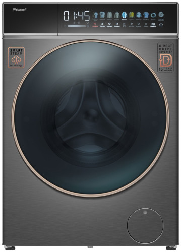 Стиральная машина Weissgauff WMD 58411 Direct Drive Inverter Premium Steam Grey