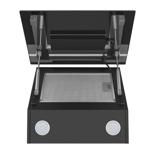 Кухонная вытяжка MAUNFELD Medway 60 черный\вставка сатин