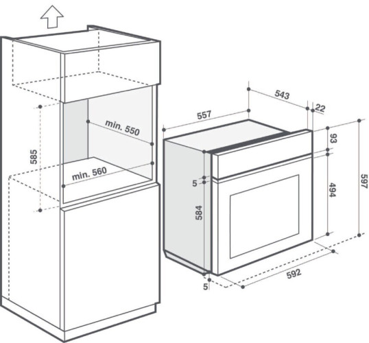 Электрический духовой шкаф Brandt BOP7537B