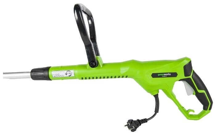 Триммер электрический greenworks 2103707 650W, 33 см