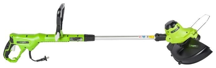 Триммер электрический greenworks 2103707 650W, 33 см