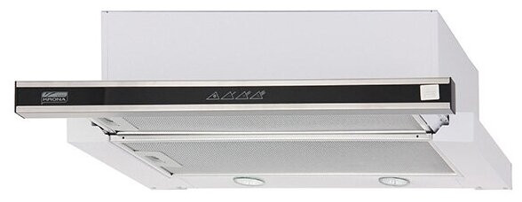 Встраиваемая вытяжка KRONA KAMILLA sensor 600 inox 2 мотора