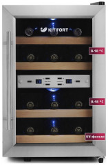 Винный шкаф Dunavox DX-19.58SSK/DP