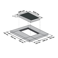Индукционная варочная панель Libhof PH-36302I