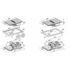 Индукционная варочная панель Miele KMDA 7272 FL-U Silence, черный
