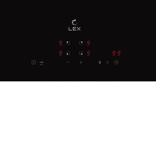 Индукционная варочная панель Lex EVI 640A BL