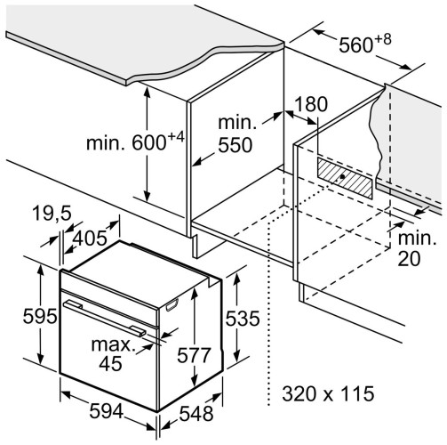 Электрический духовой шкаф Siemens HB632GBS1