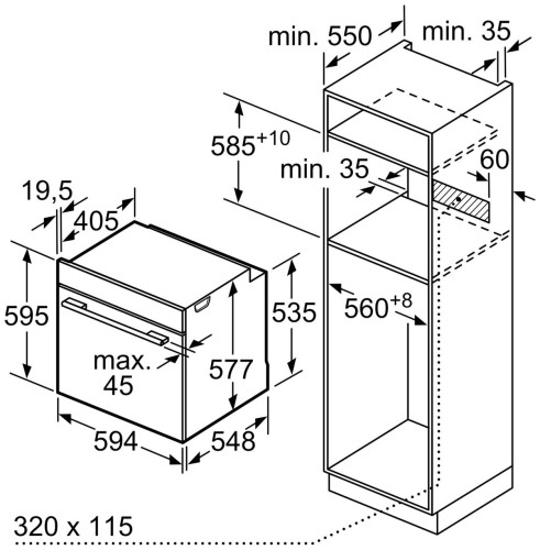 Электрический духовой шкаф Siemens HB632GBS1