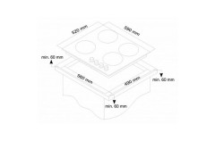 Электрическая варочная панель Simfer H60F17B001