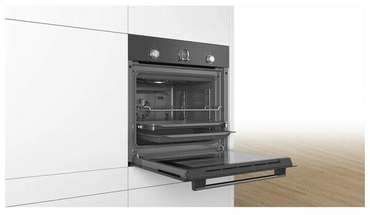 Электрический духовой шкаф BOSCH HBJS10YB0R
