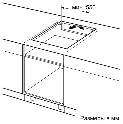 Индукционная варочная панель Bosch PVS63KBB5R