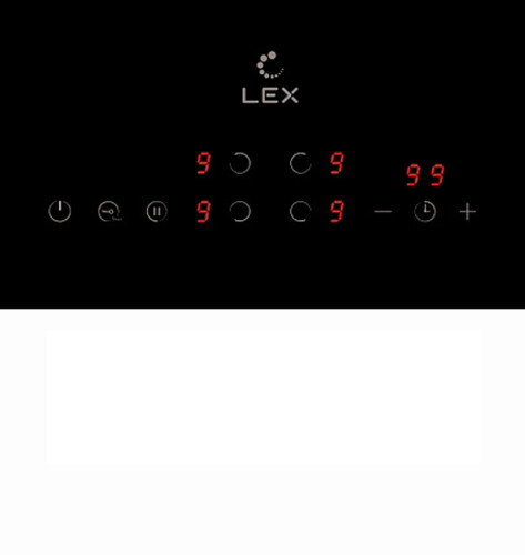 Электрическая варочная панель Lex EVH 6040 BL