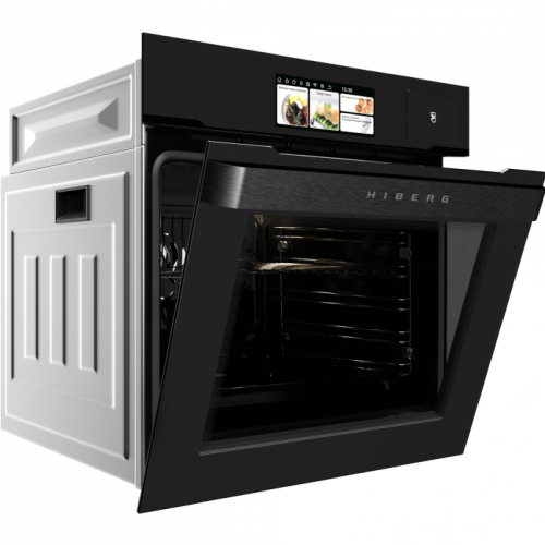 Электрический духовой шкаф Hiberg S-VM 6615 B i-SMART