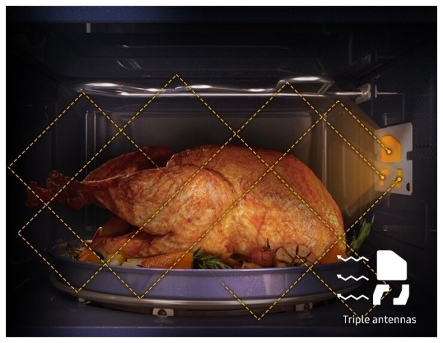 Встраиваемая микроволновая печь Samsung MG20A7118AW