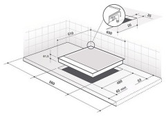 Газовая варочная панель De Dietrich DPE 7620 XF