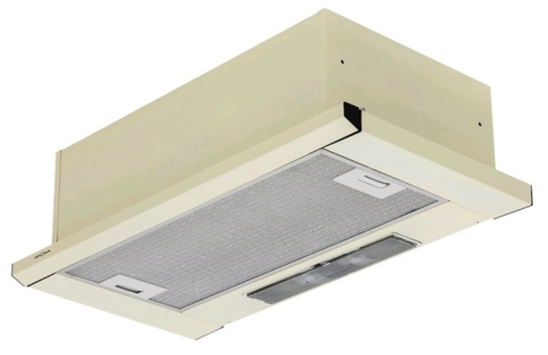 Встраиваемая вытяжка KRONA KAMILLA slim 600 ivory 1 мотор