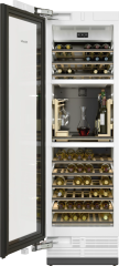 Встраиваемый винный шкаф Miele KWT 2672 ViS left D