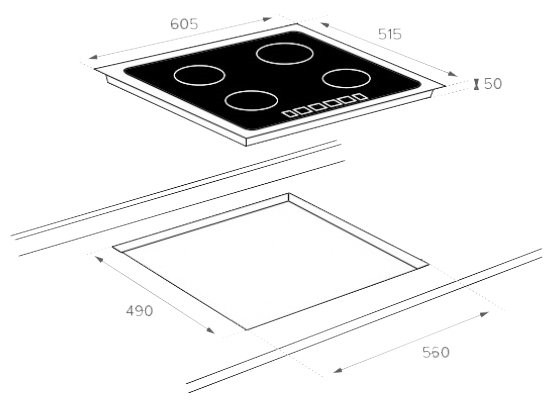 Индукционная варочная панель Teka IT 6420
