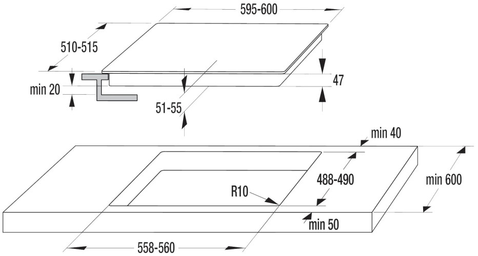 Электрическая варочная панель Gorenje ECT 62 INB