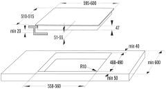 Электрическая варочная панель Gorenje ECT 62 INB