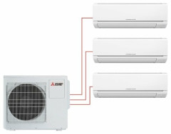 Мульти сплит-система Mitsubishi Electric MSZ-HJ25VA-ER12 + MSZ-HJ35VA-ER1 / MXZ-3HJ50VA-ER1