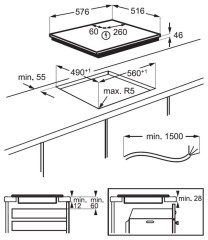 Индукционная варочная панель Electrolux IPE 6440 KXV