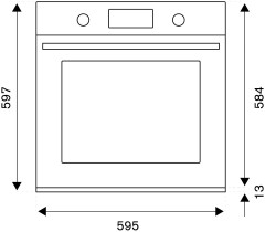 Электрический духовой шкаф Bertazzoni F609HEREKTAC