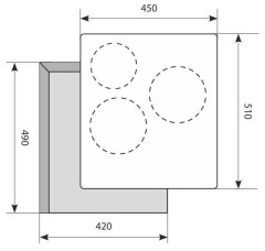 Электрическая варочная панель LEX EVH 430 BLACK