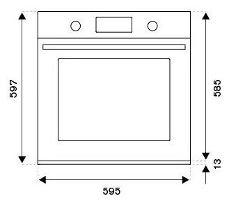 Электрический духовой шкаф Bertazzoni F6011 PRO PLX