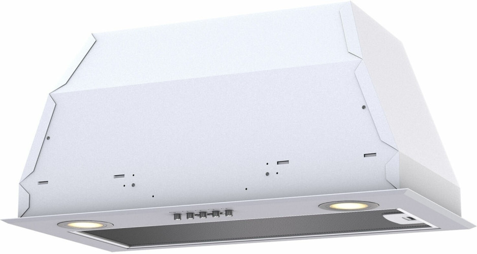 Встраиваемая вытяжка Krona Liusa 600 Glass White PB