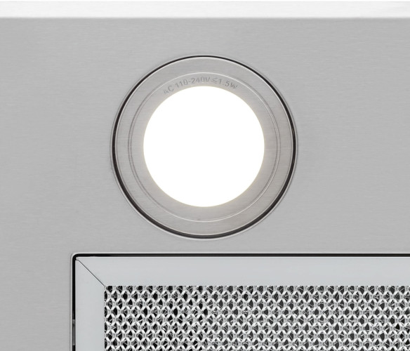 Встраиваемая вытяжка Krona Liusa 600 Glass White PB