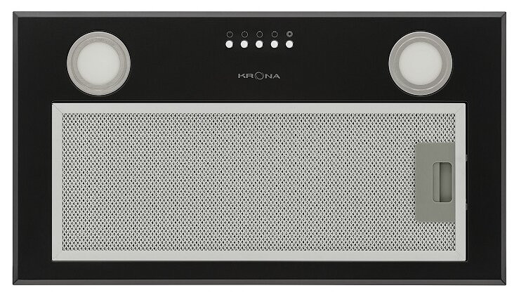 Встраиваемая вытяжка Krona Liusa 600 Glass White PB