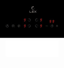 Электрическая варочная панель Lex EVH 6040B BL