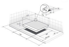 Газовая варочная панель De Dietrich DPE 7729 XF