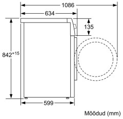 Сушильная машина Bosch WTX8HEL9SN