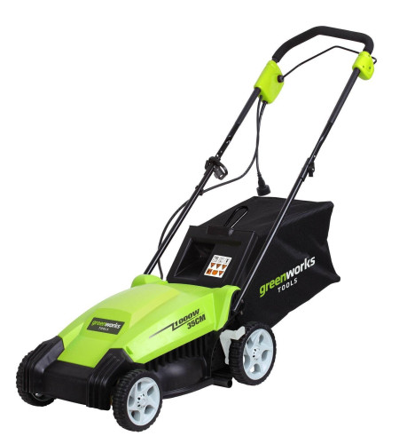 Газонокосилка электрическая GreenWorks GLM1035 (2505107)