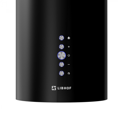 Островная вытяжка Libhof LL-0935 black