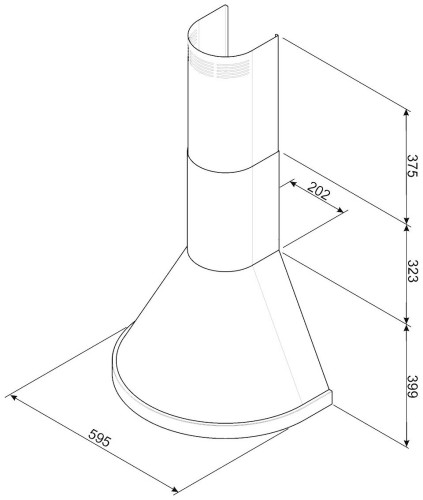Кухонная вытяжка Smeg KSE86POE