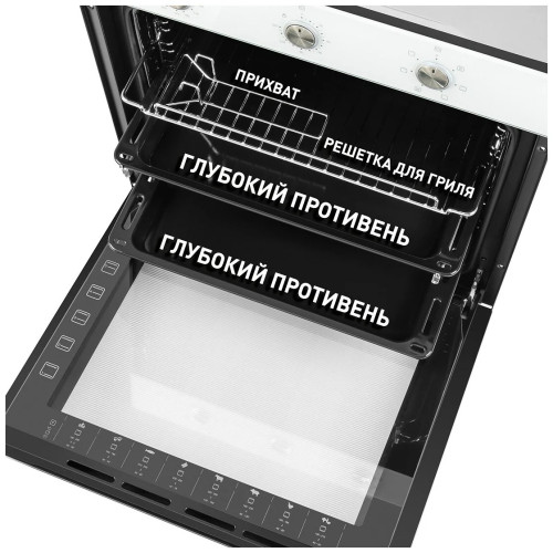 Электрический духовой шкаф MAUNFELD EOEF 766W