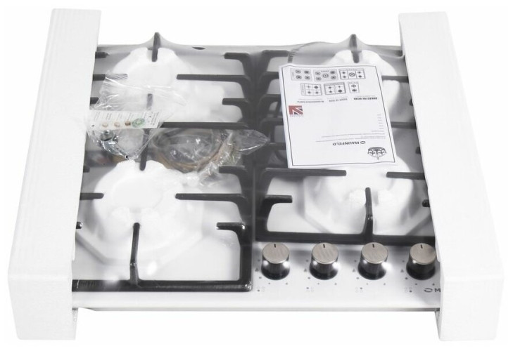 Газовая варочная панель MAUNFELD EGHE 64 3 CW G