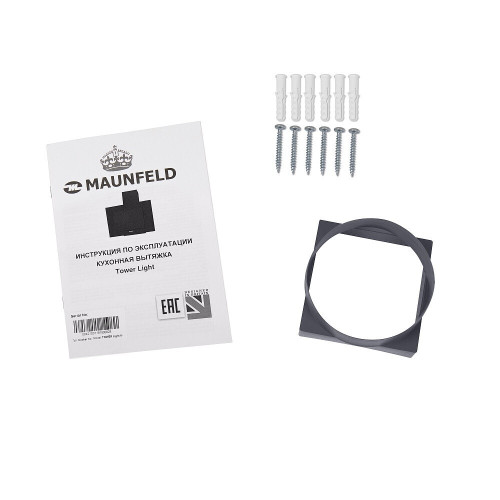 Кухонная вытяжка Maunfeld Tower Light 60 черный