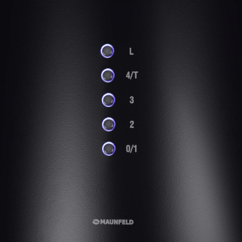 Островная вытяжка Maunfeld Lee Isla sensor 39 черный КА-00015707