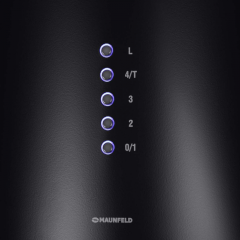 Островная вытяжка Maunfeld Lee Isla sensor 39 черный КА-00015707