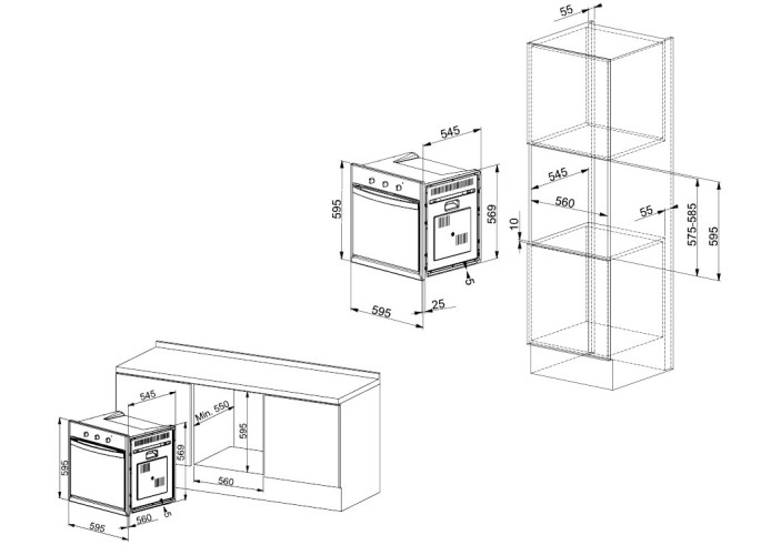 Электрический духовой шкаф Franke CR 66 M WH-1