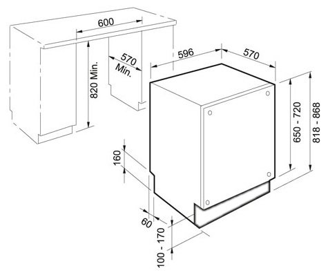 Посудомоечная машина Franke FDW 613 DHE