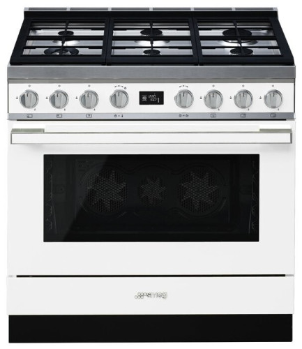 Комбинированная плита Smeg CPF9GPWH