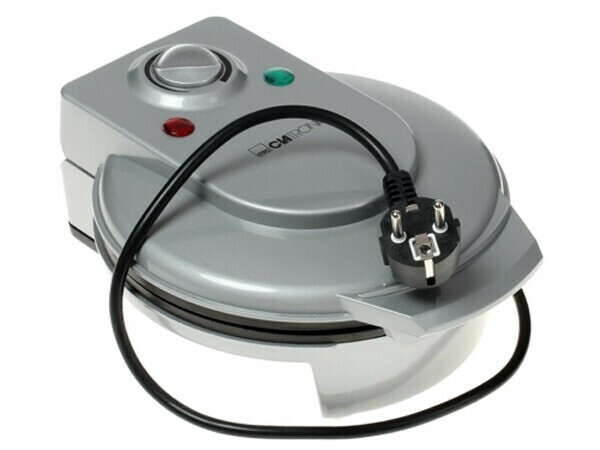 Вафельница Clatronic HA 3494 серебристый