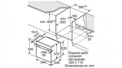 Электрический духовой шкаф Bosch HBA5370SO