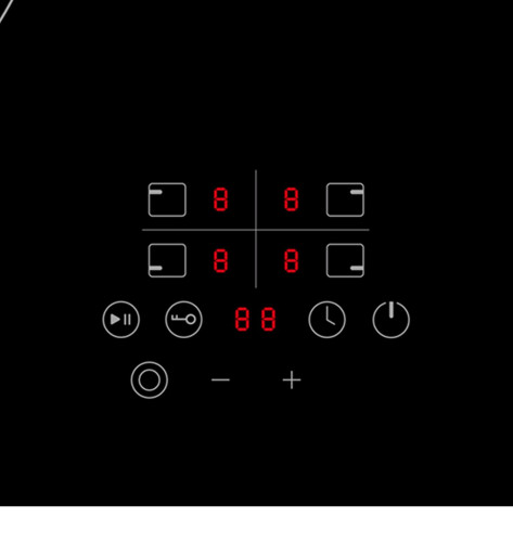 Электрическая варочная панель Hebermann HBKC 6042.1 B